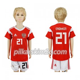 Koszulka Rosja Erokhin 21 Dziecięca Główna Mistrzostwa Świata 2018 - Koszulki Piłkarskie